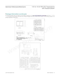 MAX3243EAI+TG51 Datasheet Pagina 16