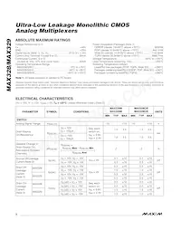 MAX328CPE+G002 Datasheet Page 2