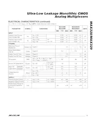 MAX328CPE+G002 Datasheet Pagina 3