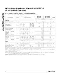 MAX328CPE+G002 Datasheet Page 4