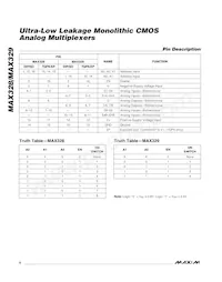 MAX328CPE+G002 Datasheet Pagina 6