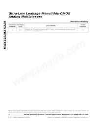 MAX328CPE+G002 Datasheet Pagina 10