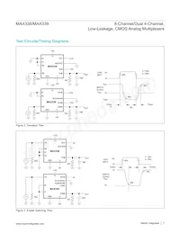 MAX338ETE-T Datasheet Pagina 7