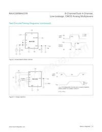 MAX338ETE-T Datasheet Pagina 8