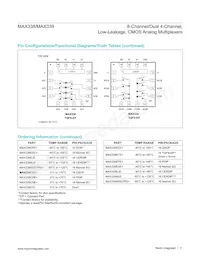 MAX338ETE-T Datasheet Pagina 11