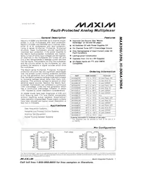 MAX358EWE+TG035 Datasheet Copertura