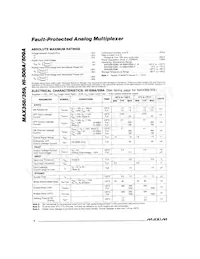 MAX358EWE+TG035 Datasheet Pagina 2