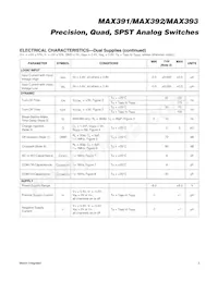 MAX392EPE+ Datasheet Page 3