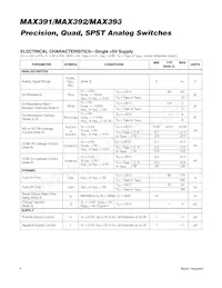 MAX392EPE+ Datasheet Pagina 4