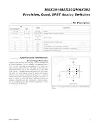 MAX392EPE+ Datasheet Pagina 7