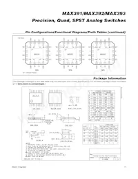 MAX392EPE+ Datasheet Pagina 11