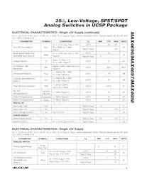 MAX4697EBT Datasheet Pagina 3