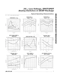 MAX4697EBT Datasheet Page 5