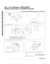 MAX4697EBT Datasheet Pagina 8