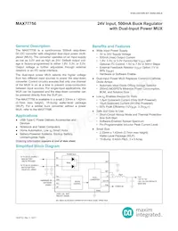 MAX77756DEWL+T Datenblatt Cover