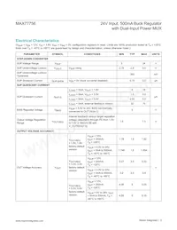 MAX77756DEWL+T Datenblatt Seite 3