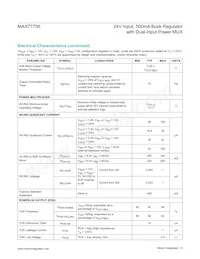 MAX77756DEWL+T Datenblatt Seite 5