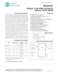 MAX8586ETA+TGC1 Datenblatt Cover