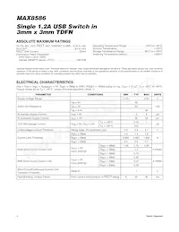 MAX8586ETA+TGC1 Datenblatt Seite 2