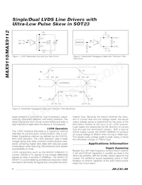 MAX9112EKA+G035 Datasheet Pagina 6