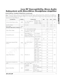 MAX9877EWP+CG2 Datasheet Pagina 3