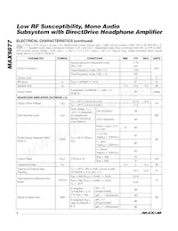 MAX9877EWP+CG2 Datasheet Pagina 4