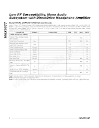 MAX9877EWP+CG2 Datasheet Pagina 6