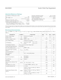 MAX9890BETA+TGC1 Datasheet Page 2