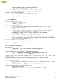 MC07XS6517EKR2 Datasheet Page 17