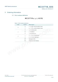 MC33771BTP1AER2 Datasheet Pagina 4