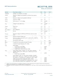 MC33771BTP1AER2 Datasheet Page 10