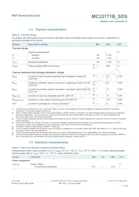 MC33771BTP1AER2 Datasheet Pagina 11