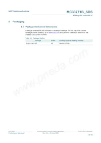 MC33771BTP1AER2 Datasheet Pagina 20