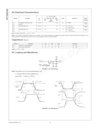NC7SZD384P5X Datasheet Page 4