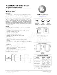 NCP81075MTTXG Datenblatt Cover