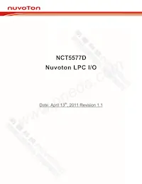 NCT5577D-F Datenblatt Cover