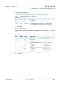 PCA85162T/Q900/1HL Datenblatt Seite 8