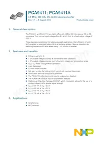 PCA9411UKZ Datenblatt Cover