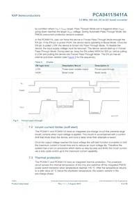 PCA9411UKZ Datasheet Pagina 6