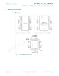 PCA9539RPW Datasheet Page 5