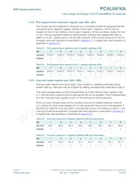 PCAL6416AEX1Z Datasheet Pagina 15