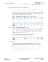 PCAL6416AEX1Z Datasheet Pagina 16