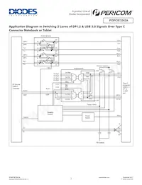 PI3PCIE3242AZLEX-55 Datasheet Page 2