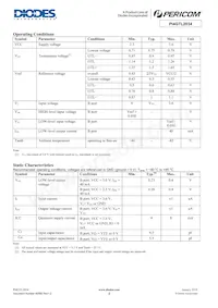 PI4GTL2034LE Datasheet Pagina 4