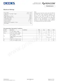 PI4IOE5V6416LEX Datasheet Page 4