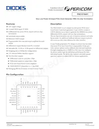 PI6CG18401ZHIE Datasheet Cover