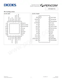 PI7C9X1172CZHE Datenblatt Seite 3