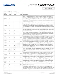 PI7C9X1172CZHE Datasheet Page 5