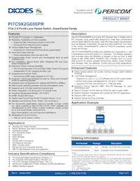 PI7C9X2G606PRBNJEX數據表 封面