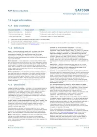 SAF3560HV/V1103 Datasheet Pagina 22